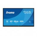 TE7513A-B2AG 75" 4K UHD, Google EDLA, Android 14, tactile 40 points, WiFi 6E pour l'école et le travail - iiyama