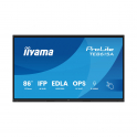 TE8615A-B2AG Téléviseur 86" 4K UHD, Google EDLA, Android 14, tactile 40 points, WiFi 6E pour l'école et le travail - iiyama