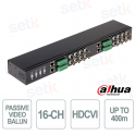 Balun HDCVI Passivo 16 canali - Dahua