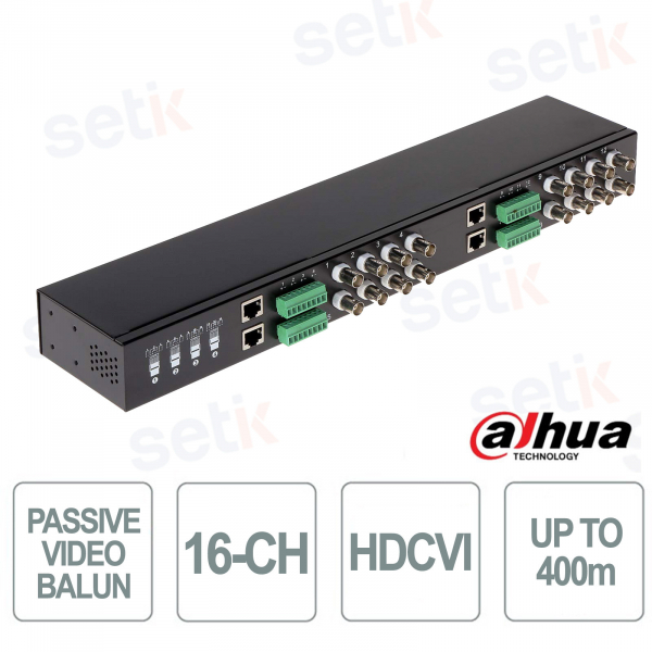 Balun HDCVI Passivo 16 canali - Dahua