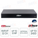 NVR5232-XI/Pro NVR 32 Canali con AI WizMind, 8K HDMI, Riconoscimento Facciale e WizSeek - Dahua