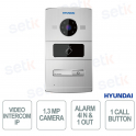 Videocitofono IP da Esterno 1,3MP con RFID Mifare, Audio Bidirezionale, IP65, Allarmi e Ethernet - Hyundai