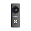 1080P WiFi Video Doorbell with IR, 180°, Two-Way Audio, Motion Detection, MicroSD, and IP54 - Hyundai