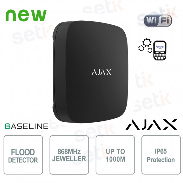 Ajax 868MHz Black wifi flooding sensor