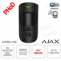 Ajax PIR-Bewegungsmelder mit haustierimmuner Kamera 868 MHz Schwarz - PHoD