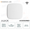 Ajax FireProtect 2 AC White – Jeweler Network Smoke and Heat Detector
