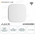 Ajax FireProtect 2 AC Jeweller White – Smart Fire Detector with Smoke, Heat and Carbon Monoxide Sensor