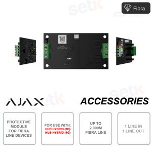 LineProtect Fibra - Module de protection contre les courts-circuits et le sabotage pour les appareils de la ligne Fibre