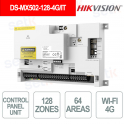 MX Hybrid 128 Zone LAN WiFi 4G Video Alarm Control Panel EN50131 Grade 2 Verification - Hikvision
