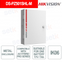 Contenitore Metallico Sicurezza AX Hybrid Pro con Alloggio Batteria 12V Tamper e Struttura in Acciaio - Hikvision