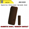 MAGNETIC CONTACT FOR DOORS AND WINDOWS - BROWN - BENTEL - BW-MCB