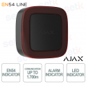 Ajax EN54 Indicator Jeweller Black Wireless LED Fire Alarm Indicator with Jeweller Communication up to 1700 m
