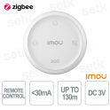 ZB1-EU Zigbee Remote Control with SOS, Smart Alarm Control and Push Notifications, 2-Year Battery Life - Imou