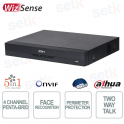 DVR 4 Channels 5MP WizSense AI AcuPick SMD Plus Face Recognition Penta-brid HDMI VGA - Dahua