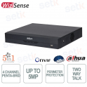 Dahua WizSense AI Penta-brid 4-Channel 5MP DVR with AcuPick and Face Recognition