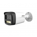 HAC-HFW1200TLM-IL-T Caméra Bullet 2MP 3,6 mm Full HD intelligente à double flash avec audio bidirectionnel IP67 - Dahua