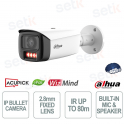Dahua WizMind 4MP Bullet Camera with AI, WizColor, and AcuPick - IP67 IK10 High-Performance