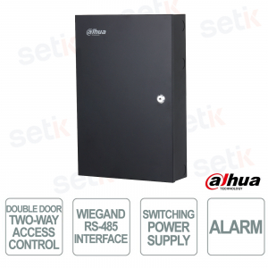 Dahua ASC4202C-D 2-Door Bidirectional Access Controller with RFID, QR Code, Fingerprint and Advanced Security - Dahua