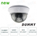 Dummy Dome camera with fake IR LED light - SETIK