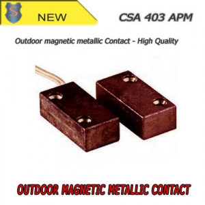 Contatto Magnetico Metallico Piccolo - Marrone