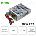 3.6A SWITCHING POWER SUPPLY COMPATIBLE WITH ABSOLUTA AND KYO CONTROL PANELS - BENTEL - BAW50T12
