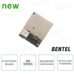 Tarjeta IP de red Ethernet - Serie BW - Bentel Security