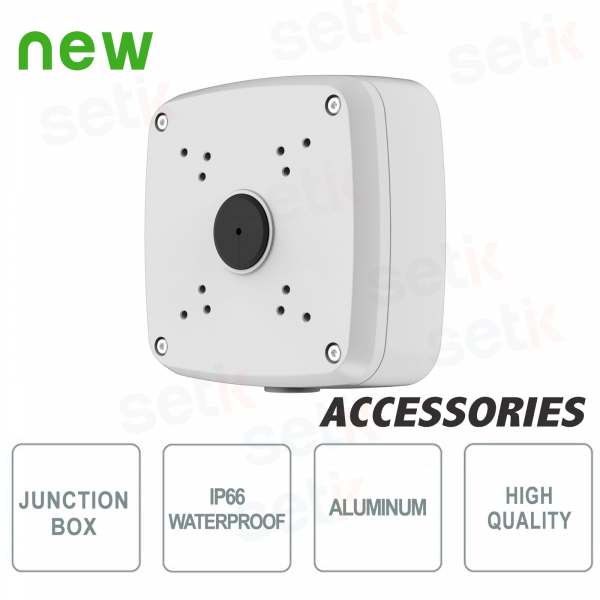 Scatola di Giunzione IP66 Dahua PFA121 per Installazioni Sicure e Ordinate