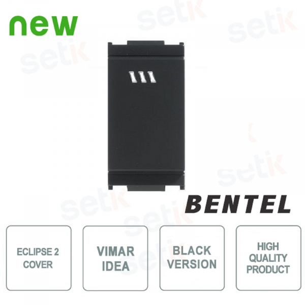 Cover for Eclipse 2 proximity reader - Vimar Idea Black Series - Bentel