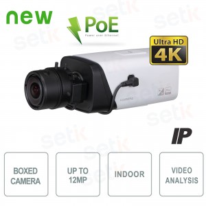 Caméra IP Box 12MP 4K H.265 PoE - Ultra Smart - Dahua