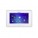 Indoor WiFi Display 7 "Touch + MicroSD Slot and Snapshot - White - S2 - Dahua