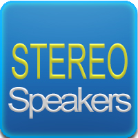 2 Speakers stereo 1W