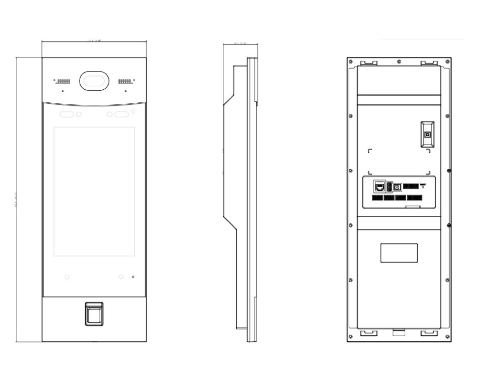 Diagramma Sistema IP Appartamento Dahua