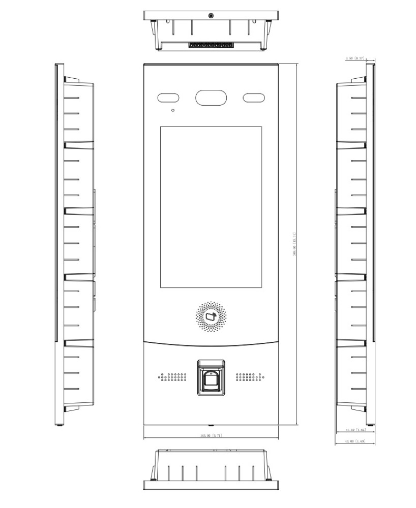 Diagramma Sistema IP Appartamento Dahua