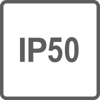 Protezione IP50 contro polveri e immersioni