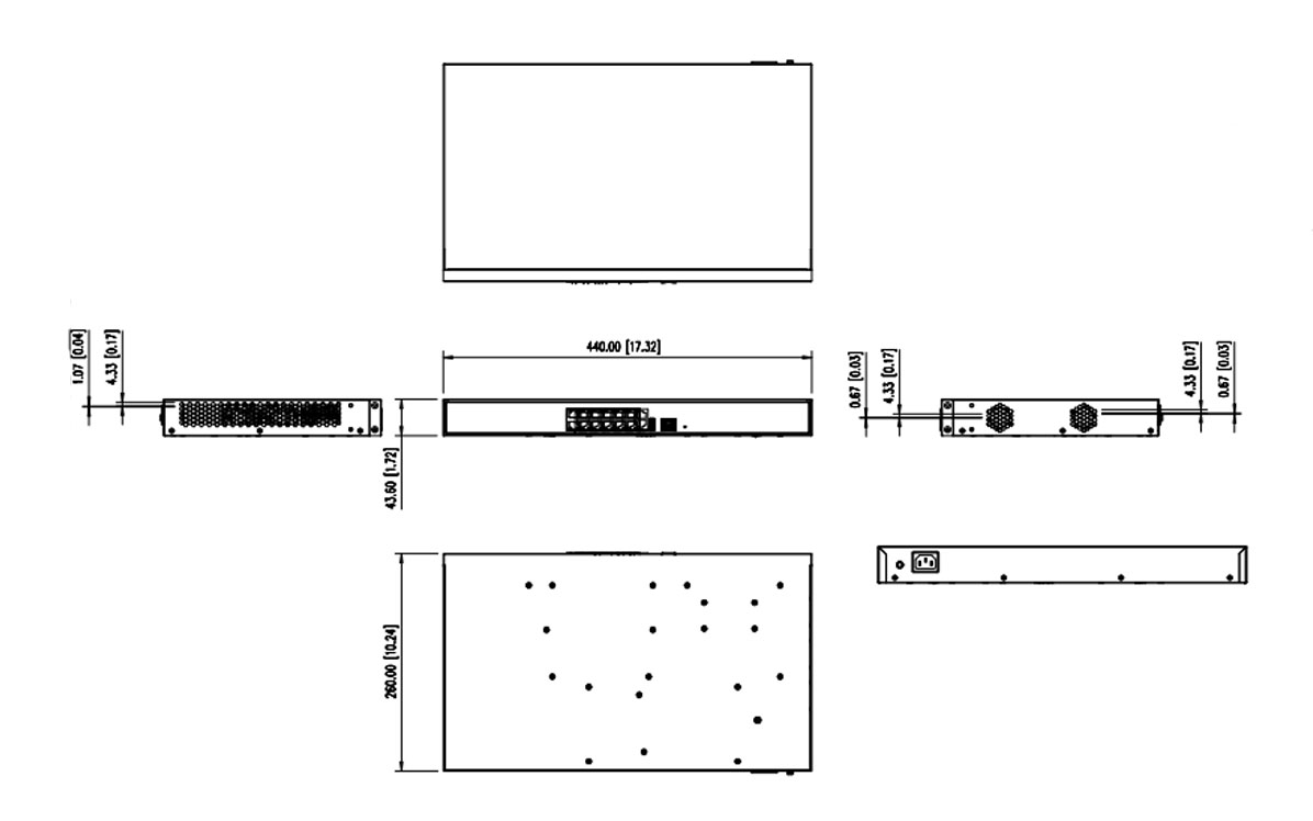 AC10 dimensions