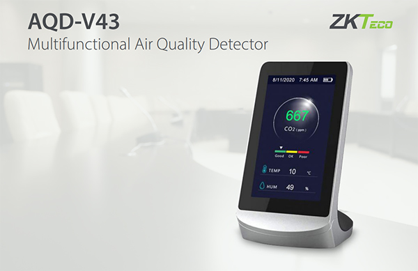 Lettore Biometrico ZKTECO rilevamento Temperatura Aria
