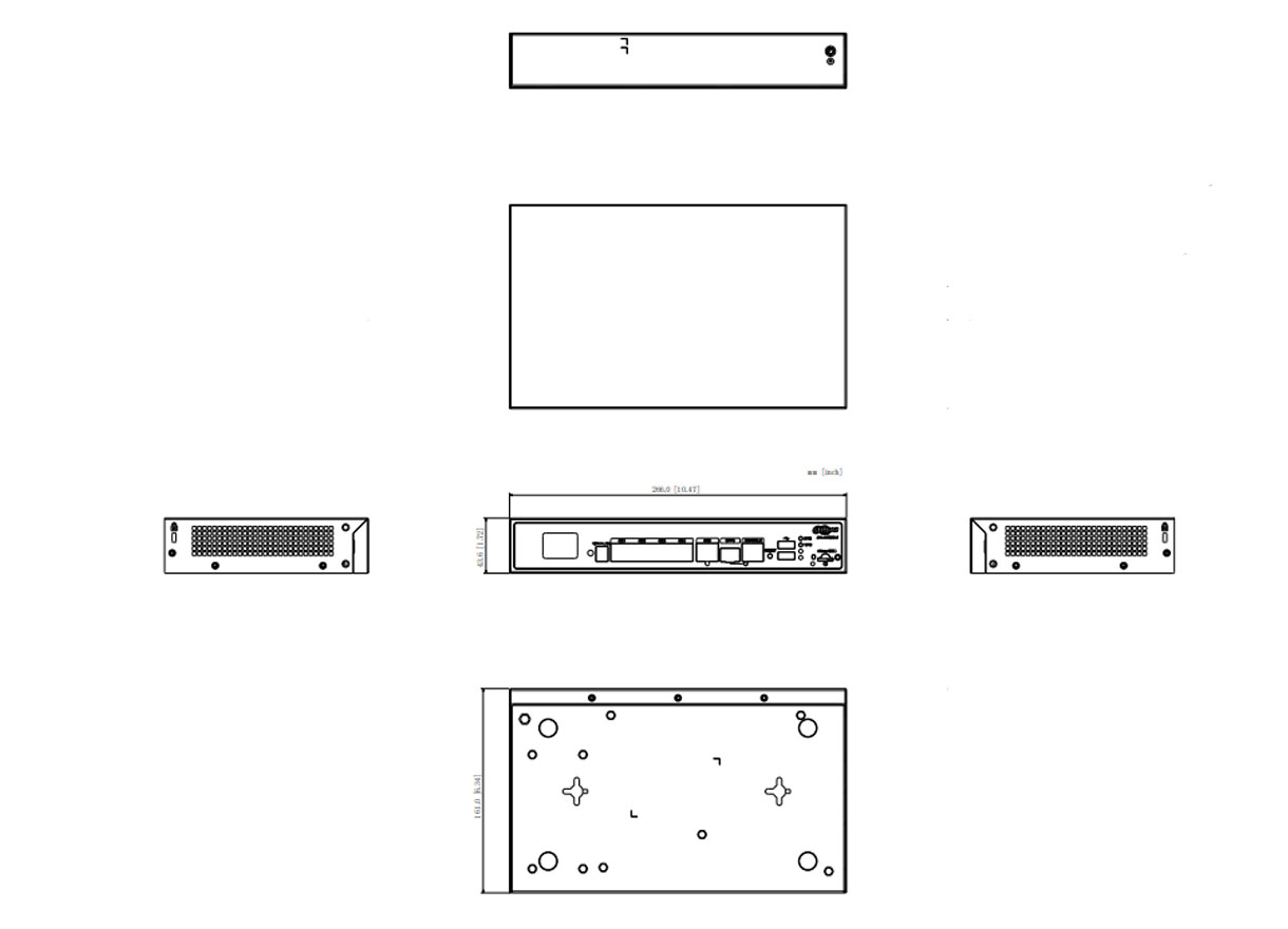 AR306-E dimensioni