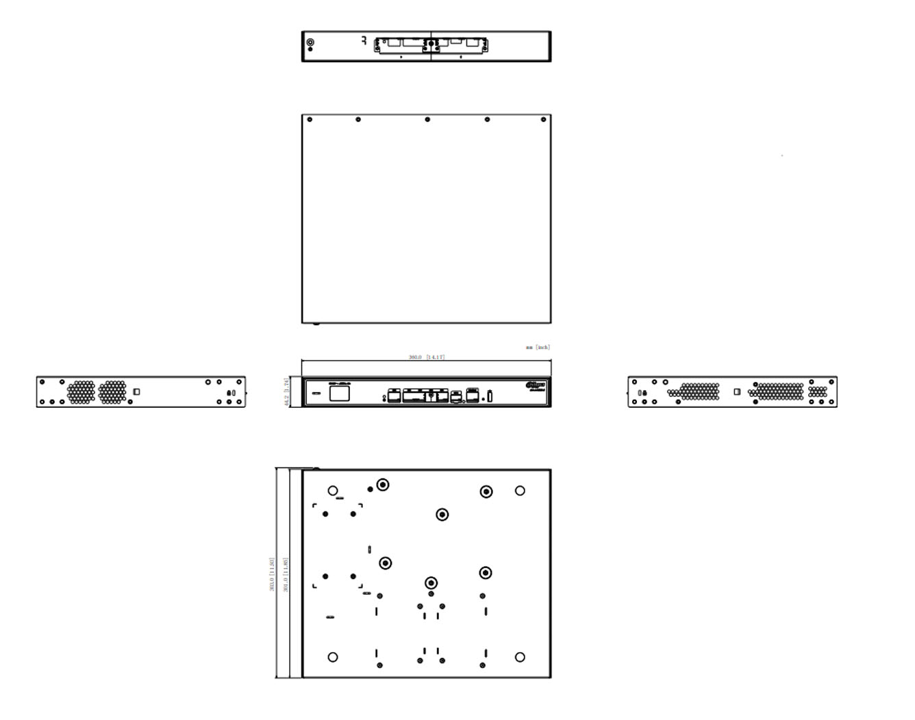AR506-E dimensions