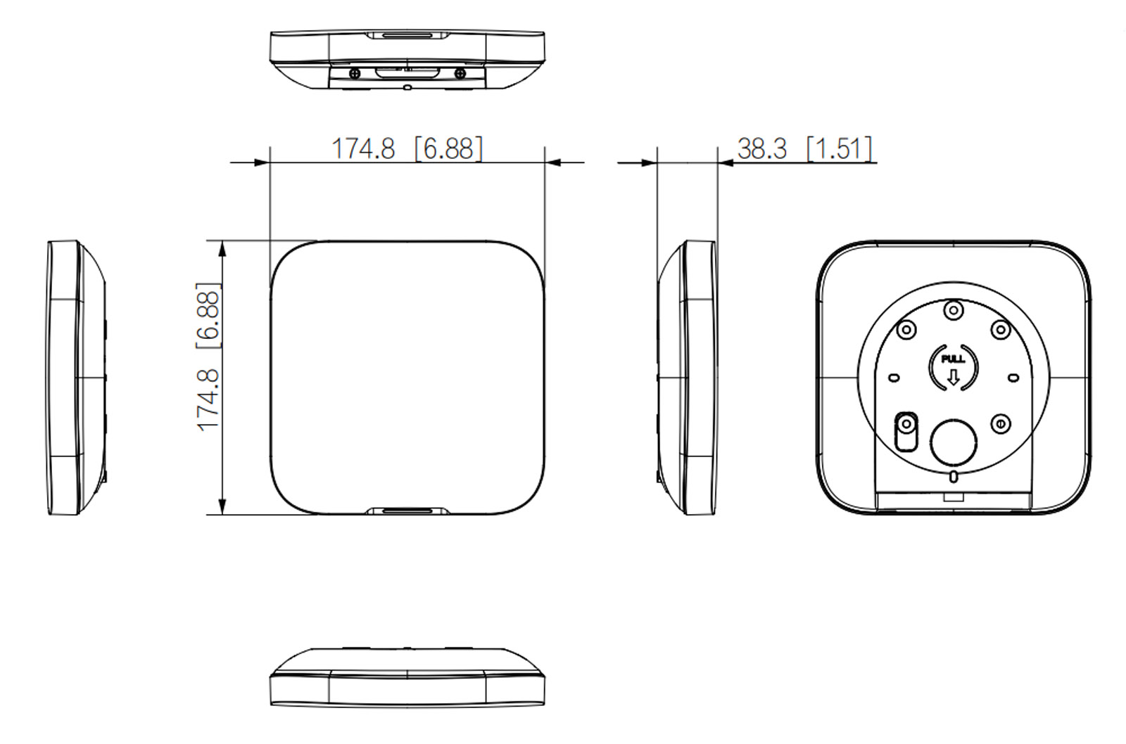 ARA46-N-W2-868 dimensioni