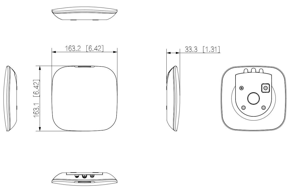 ARC3000H-GW2-868 dimensions