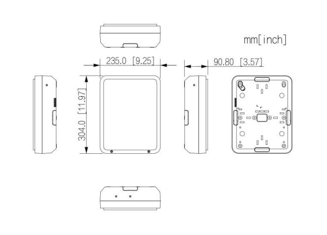 ARM9A4-P-W2-868 dimensions