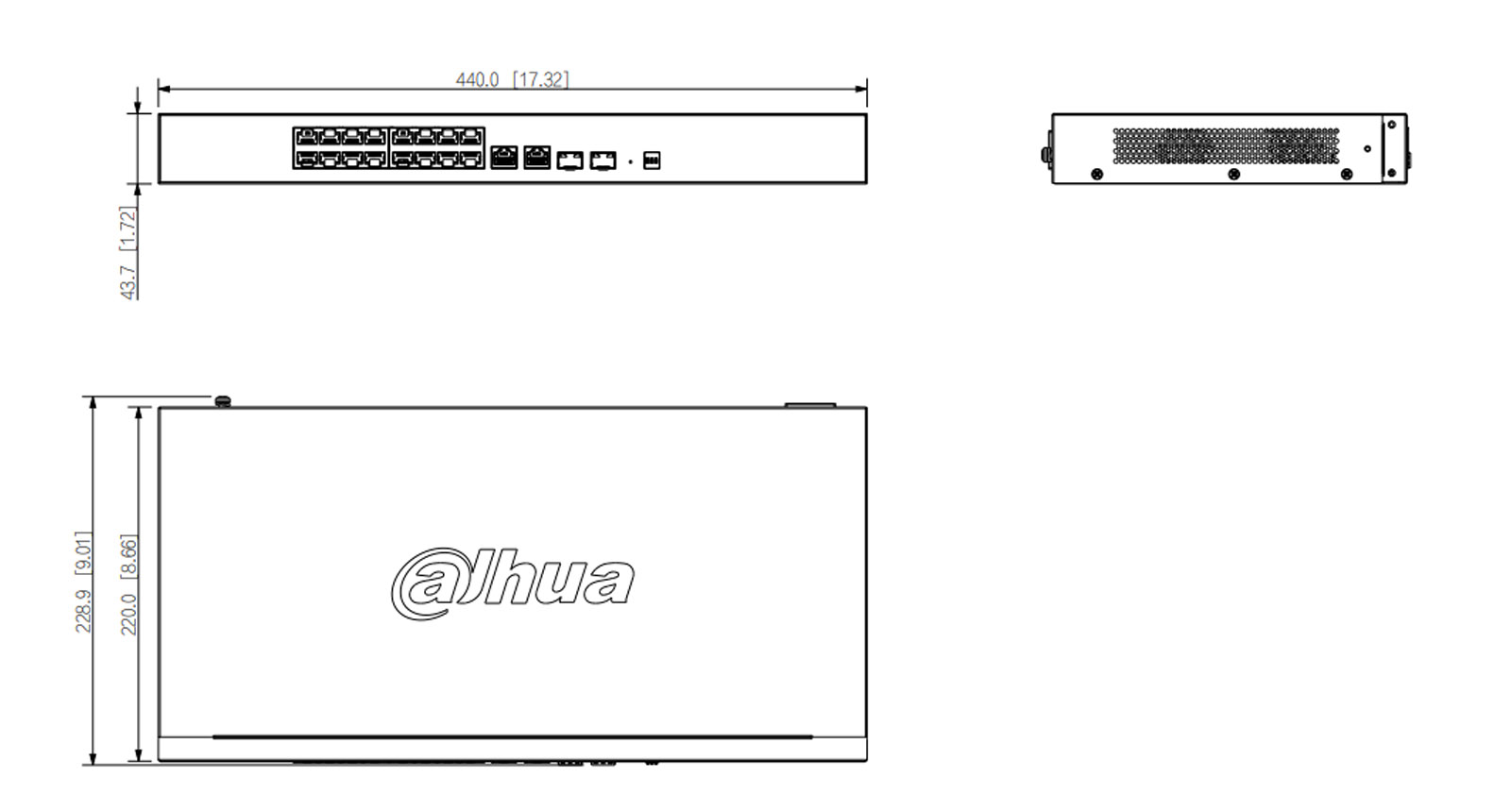 CS4218-16ET-190 dimensoni