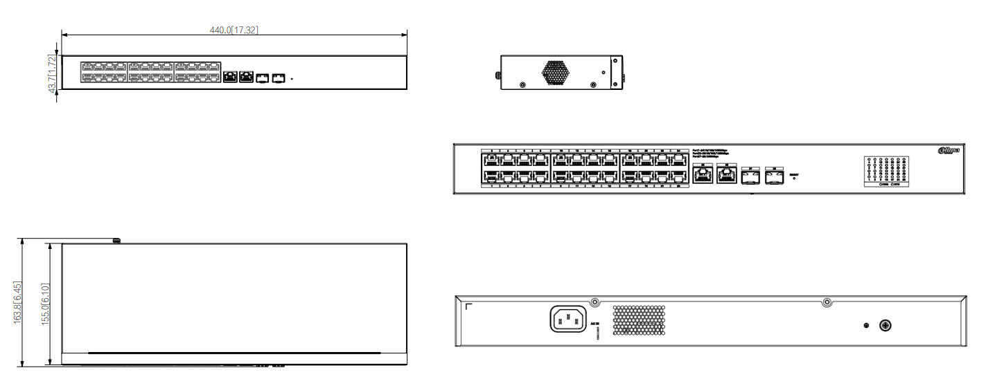 CS4228-24GT dimensions