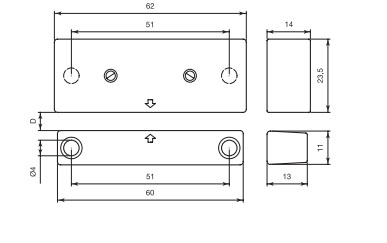 Dimensions CSA 400-FR