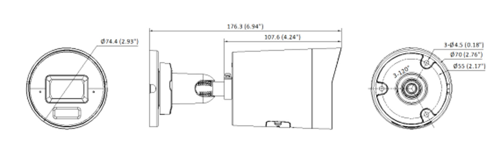 DS-2CD2043G2-LI2U-SRB(2.8mm)