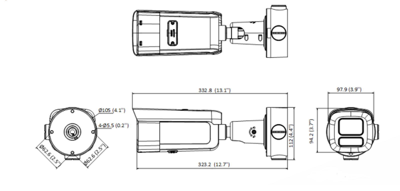 DS-2CD2683G2-LIZS2U-SRB(2.8-12mm) dimensioni