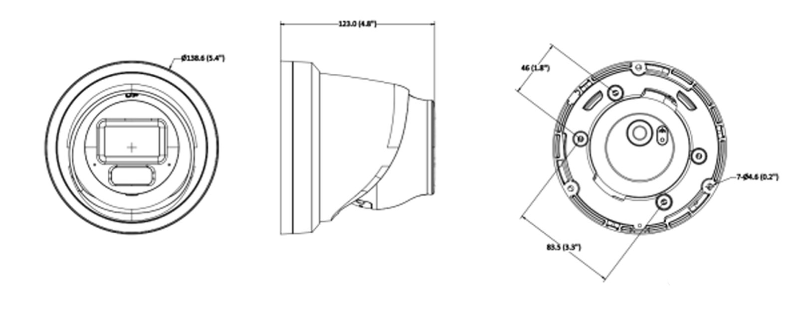 DS-2CD2H23G2-LIZS2U(2.8-12mm) dimensions