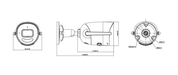 DS-2CV2041G2-IDW(4.0mm) size