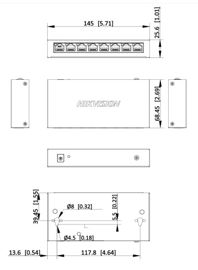 DS-3E0508-O dimensions