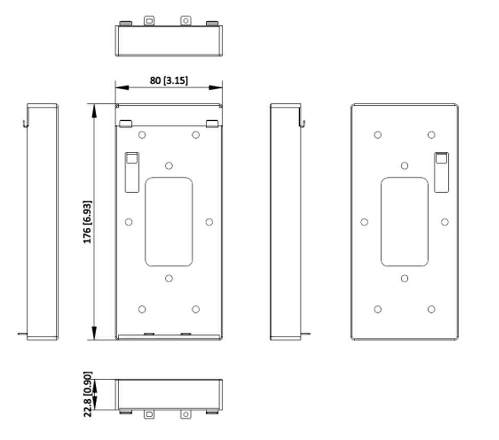 DS-KAB502-S2 dimensioni